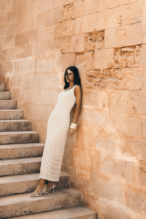 Vestido Tubo Tela - Única