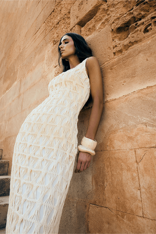 Vestido Tubo Tela - Única