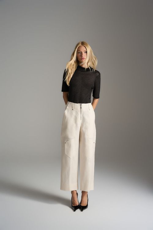 Blusa Metal Manga - Preto