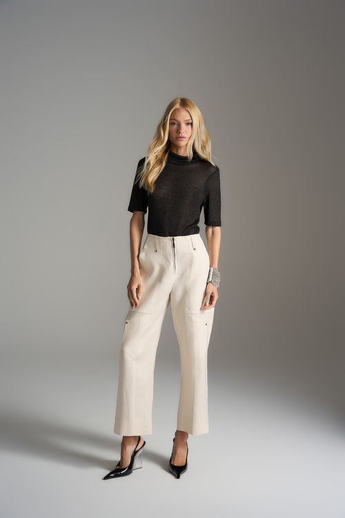 Blusa Metal Manga - Preto