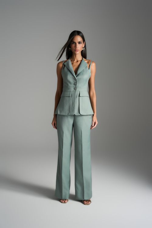 Conjunto Alfaiataria New - Verde