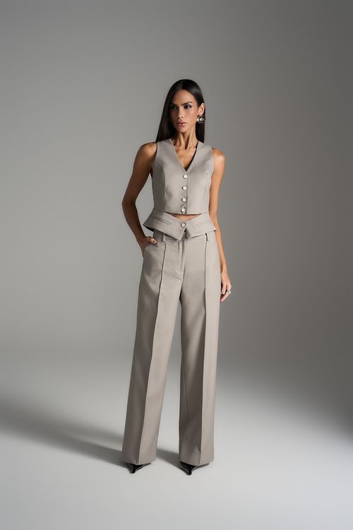 Conjunto Alfaiataria Essential - Shitake