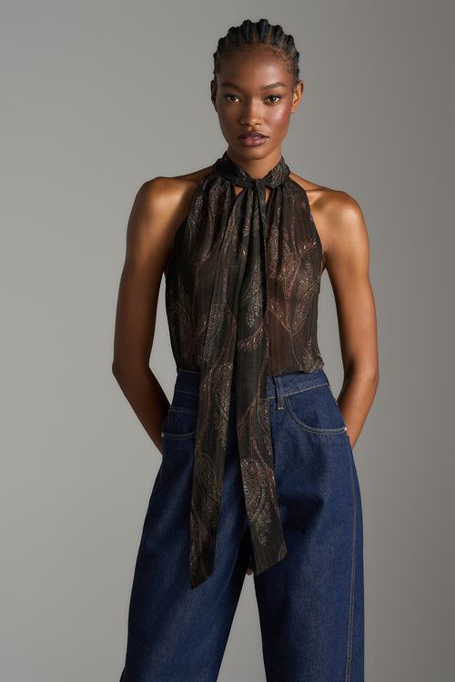Blusa Paisley - Única