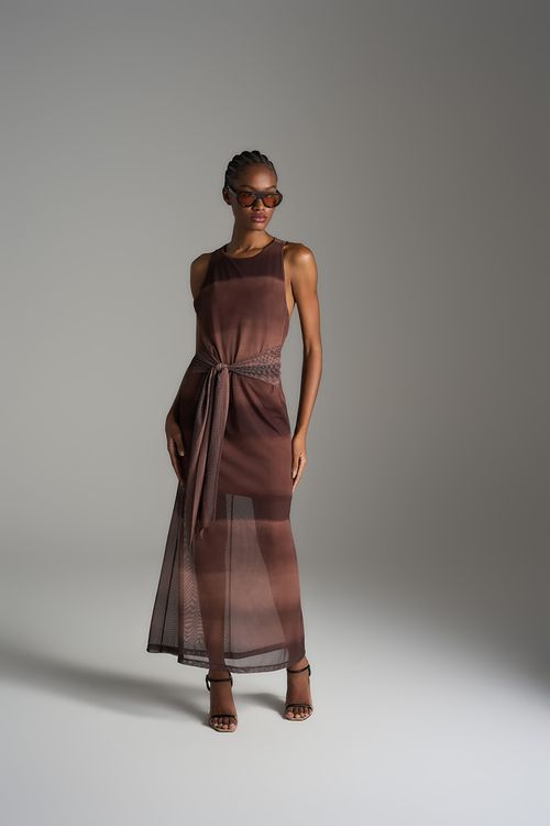 Vestido Tule Regata - Única