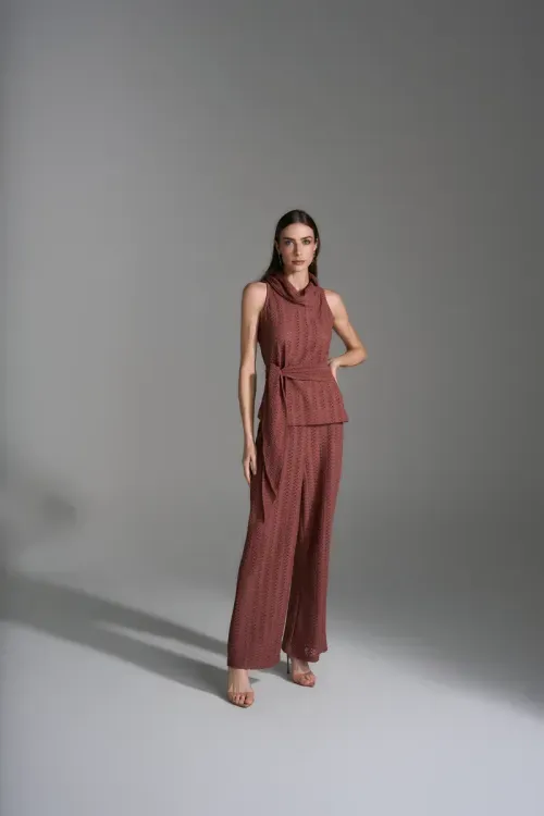 Conjunto Glamour - Cognac