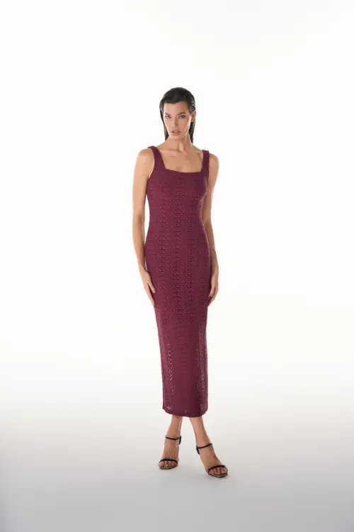 Vestido Textura Cuzcu - Carbenet