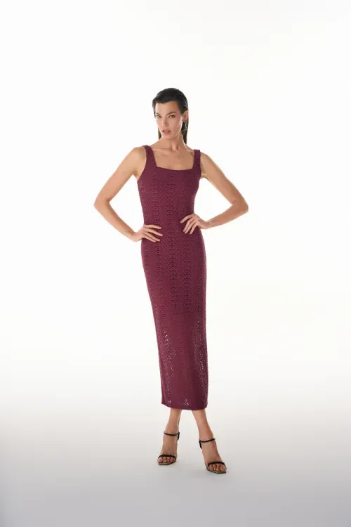 Vestido Textura Cuzcu - Carbenet