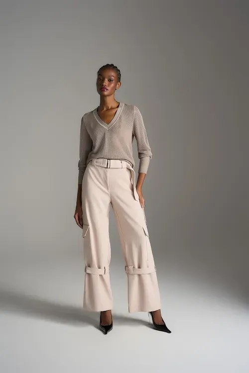 Blusa Telada Tricot - Camelo