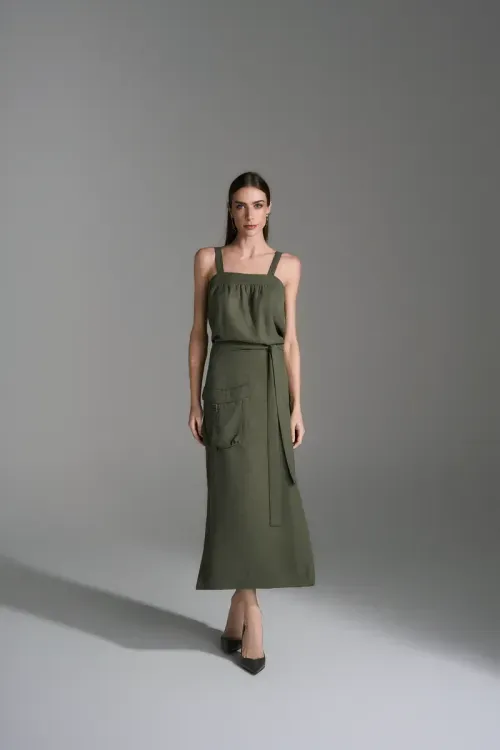 Conjunto Poá Utilitário - Olive