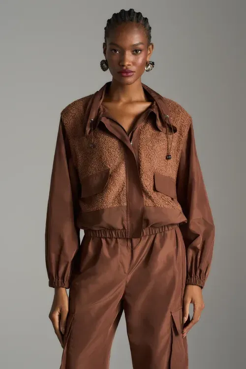Conjunto Luxo Edit - Caqui