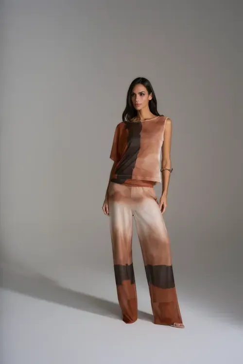 Conjunto Tule Degrade Organic - Única