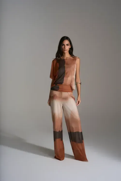 Conjunto Tule Degrade Organic - Única