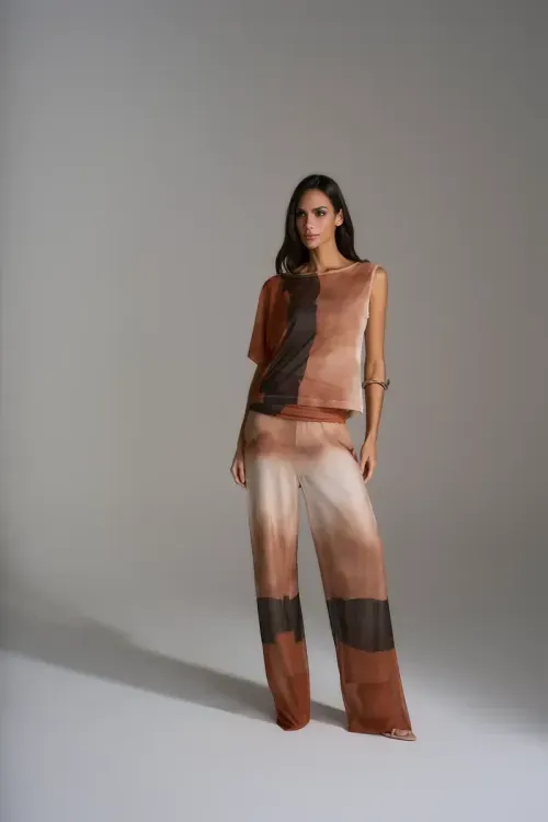 Conjunto Tule Degrade Organic - Única