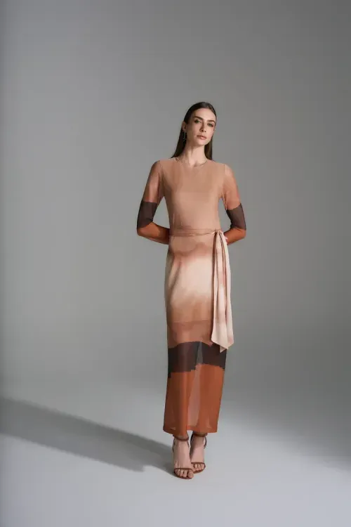 Vestido Tule Degrade Organic - Única