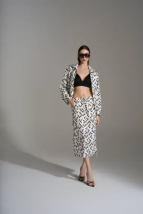 Jacket Print Exclusivo - Única