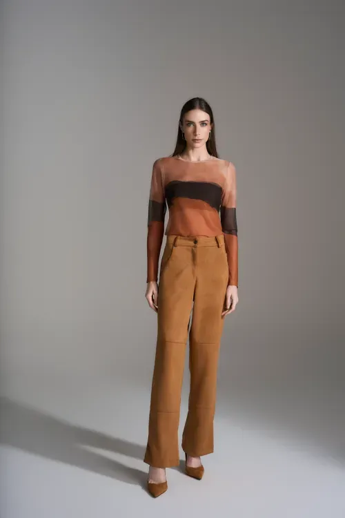 Blusa Tule Degrade Organic - Única