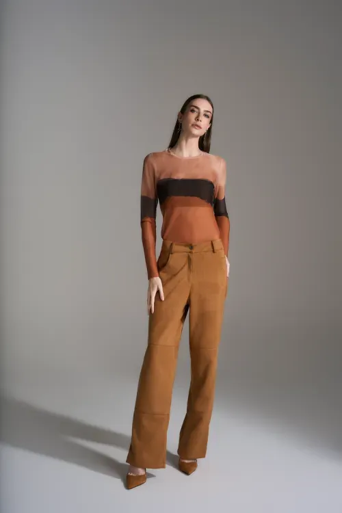 Blusa Tule Degrade Organic - Única