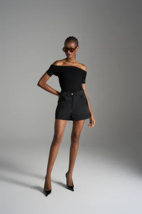 Blusa Trama Delicada - Preto