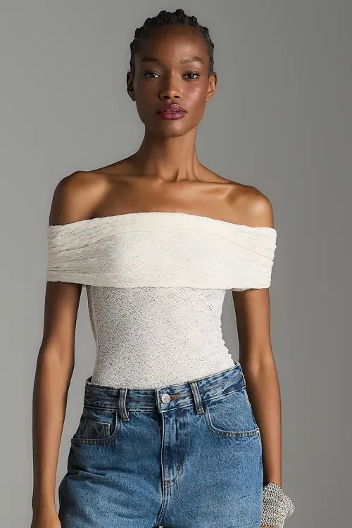 Blusa Trama Delicada - Off White