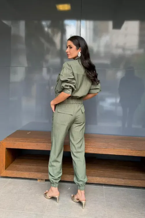 Conjunto Utilitário Chic - Olive