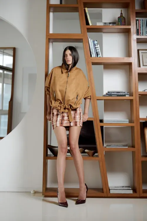 Jaqueta Suede Style - Caqui