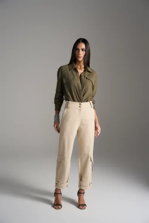 Camisa Poá Cotton - Olive