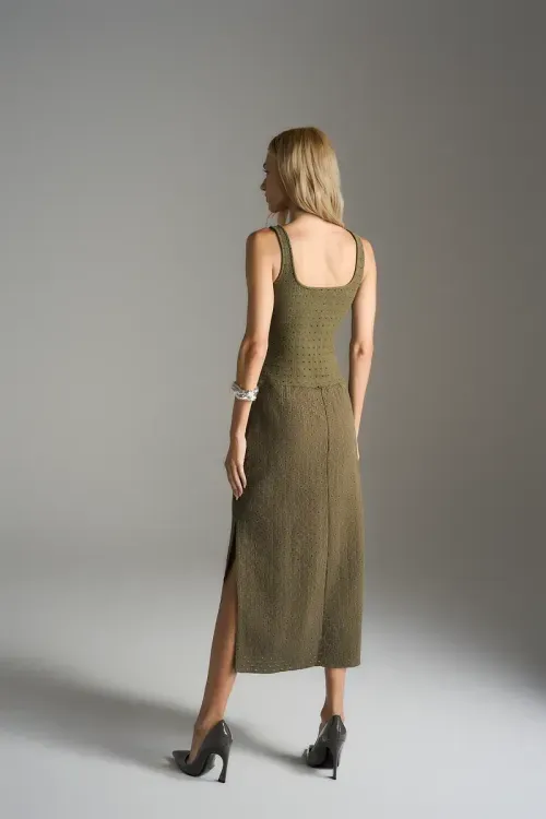 Vestido Poa Cotton - Olive