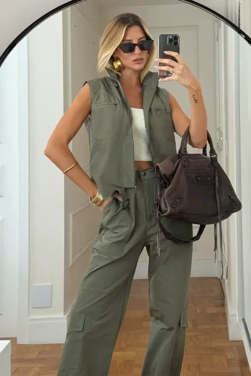 Conjunto Techno Sport - Azeite