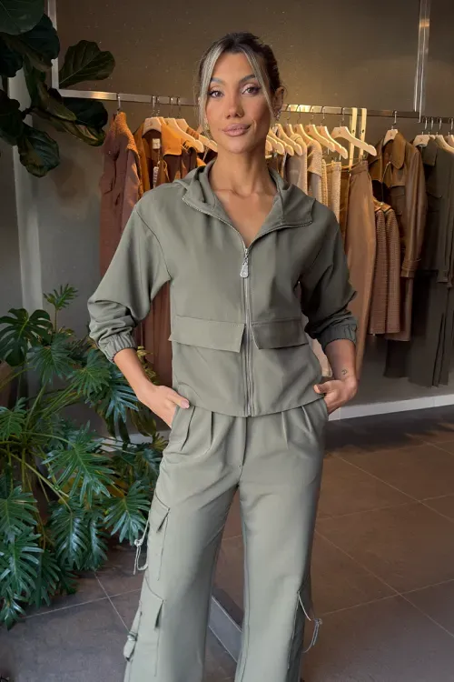 Conjunto Sport - Azeite