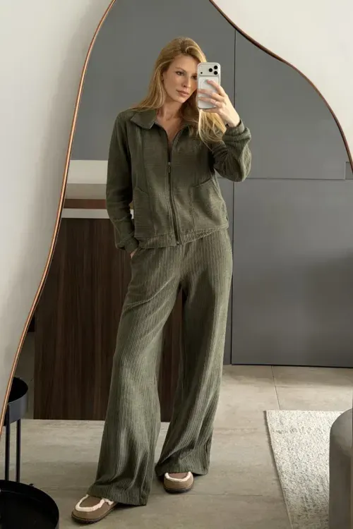 Conjunto Sport Gola Funil - Olive