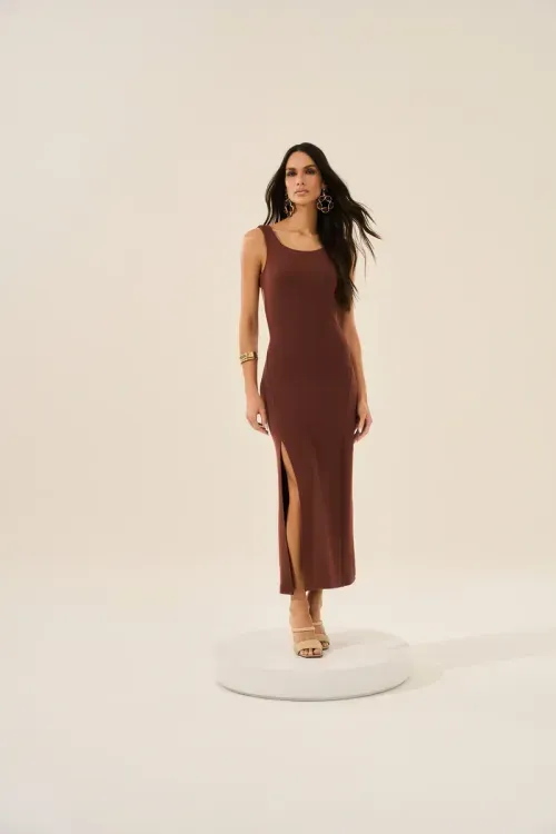 Vestido Decote Desejo - Cacau