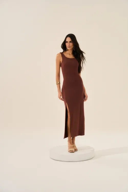 Vestido Decote Desejo - Cacau