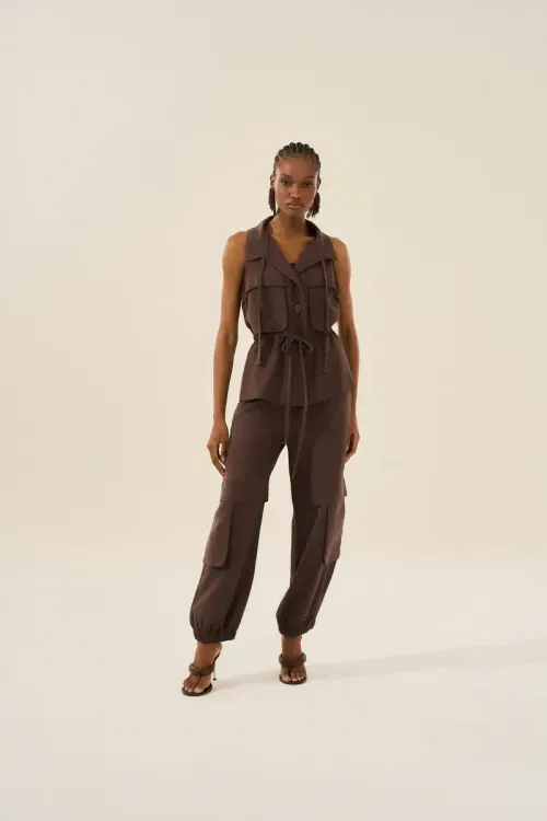 Conjunto New Alfaiataria - Cognac