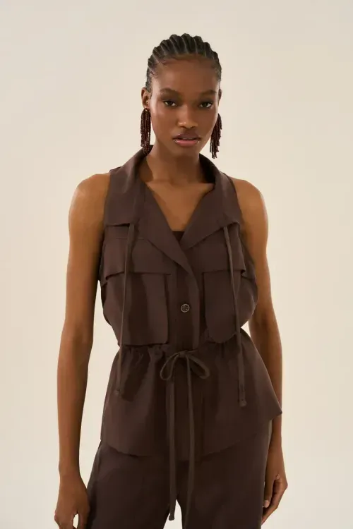 Conjunto New Alfaiataria - Cognac