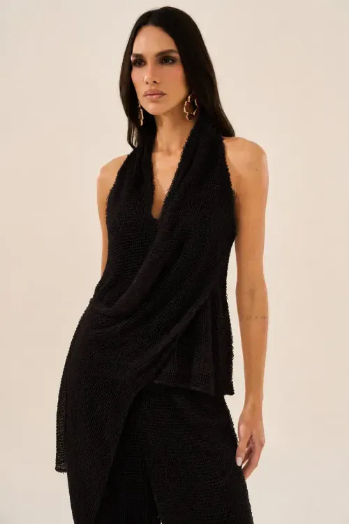 Conjunto Lu Tranchesi Barra - Preto