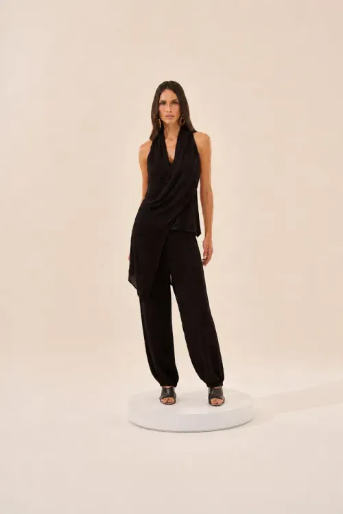 Conjunto Lu Tranchesi Barra - Preto