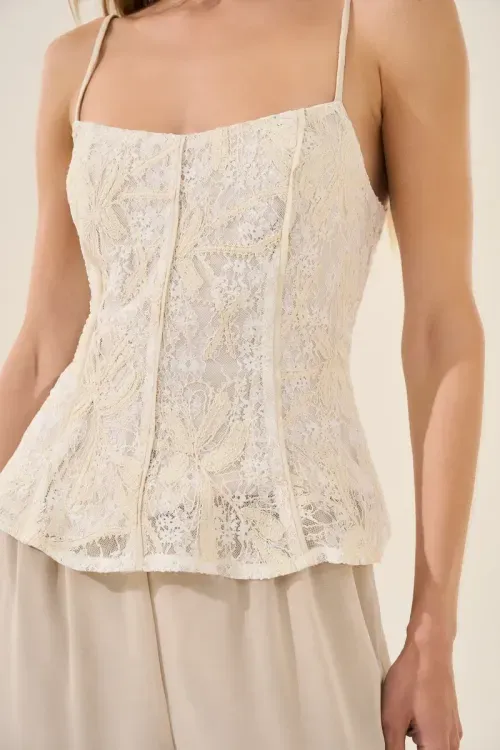 Blusa Corselet - Natural