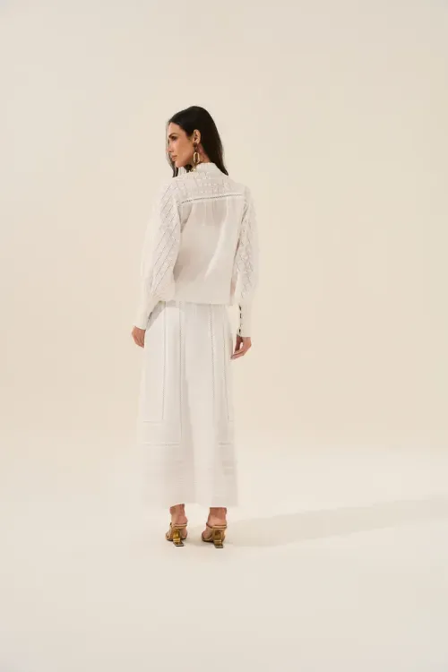 Saia Atelier Pregas - Off White
