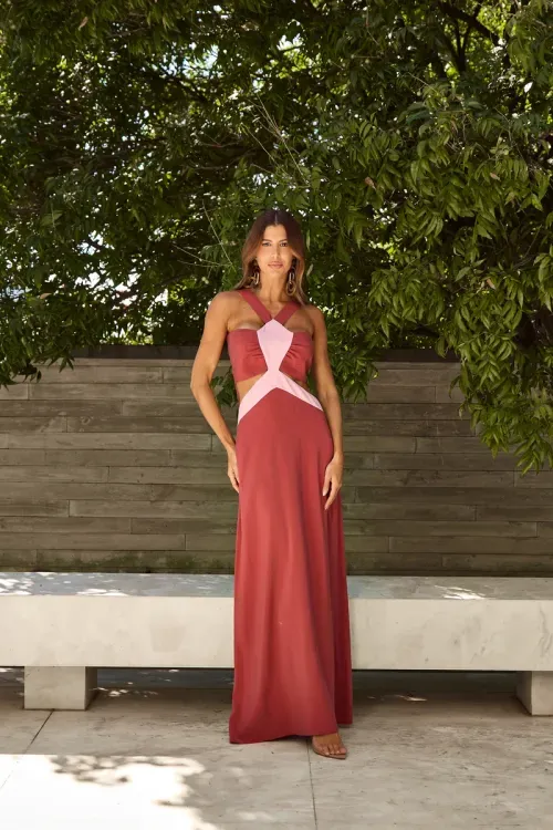 Vestido Color Geometric – Carmim