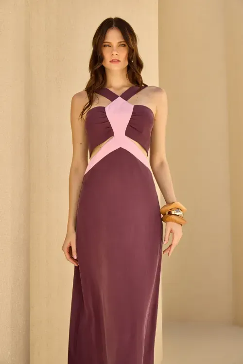Vestido Color Geometric – Figo