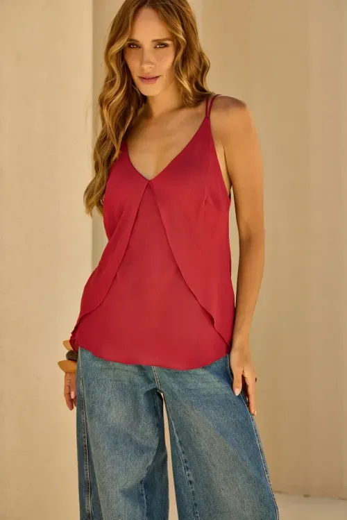 Regata Georgeth Style - Vermelho
