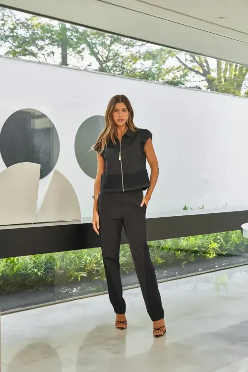 Conjunto Tela Sport - Preto