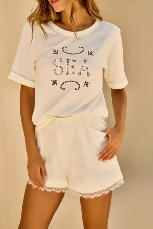 T-Shirt Sea – Off White