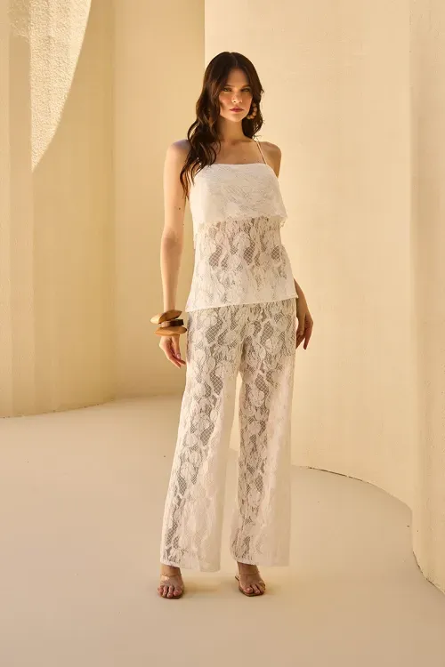 Conjunto Lace - Off White